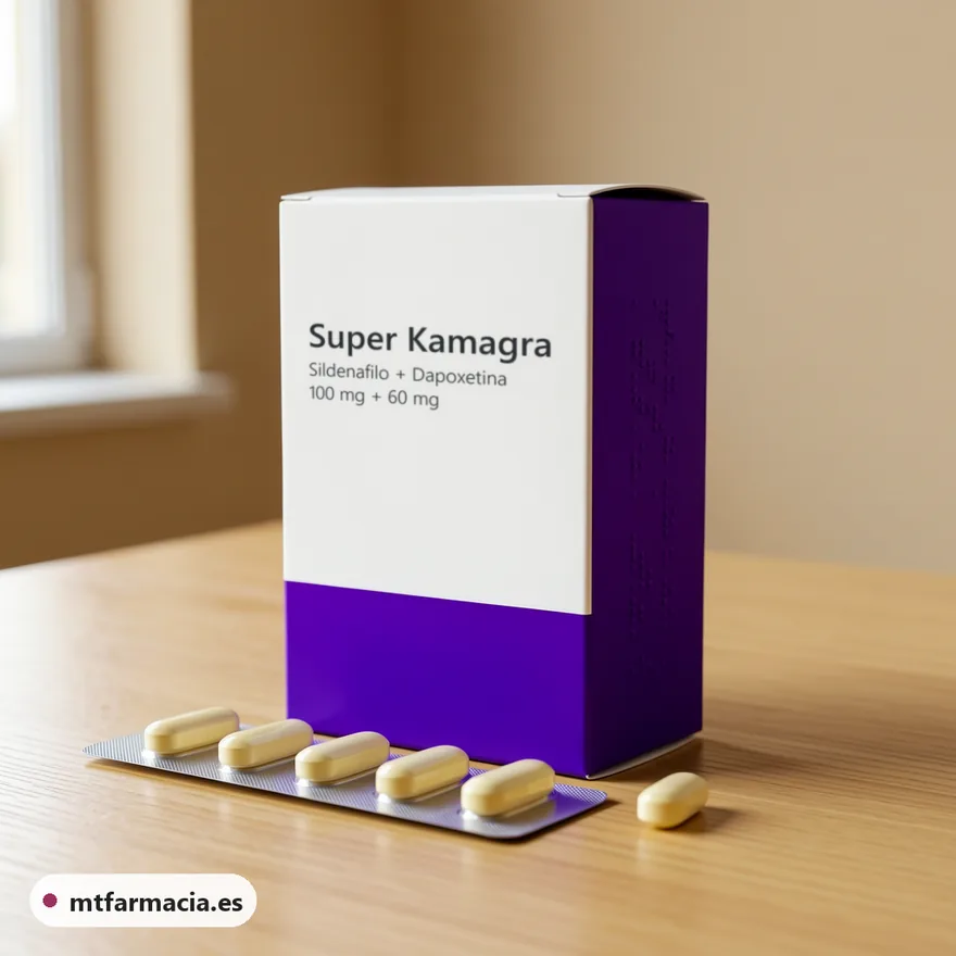 Super Kamagra (Sildenafil + Dapoxetina)